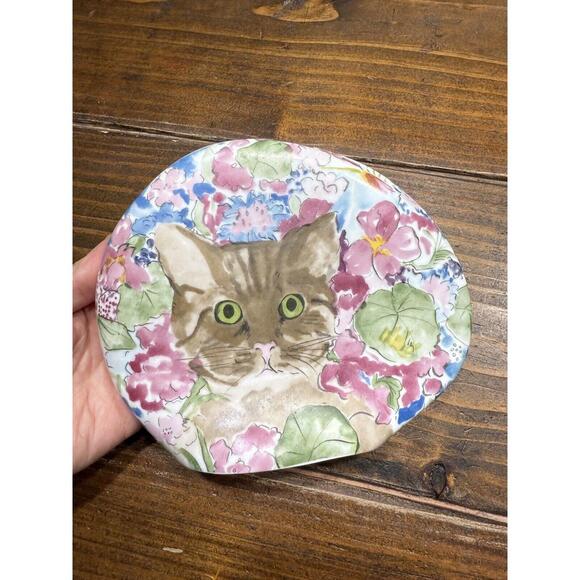 Other - Vintage Porcelain Minou-ettes Cat Vase by C. Pradalie Portugal